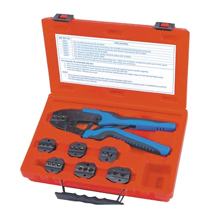Sg Tool Aid Quick Change Ratcheting Terminal Crimping Kit 18960